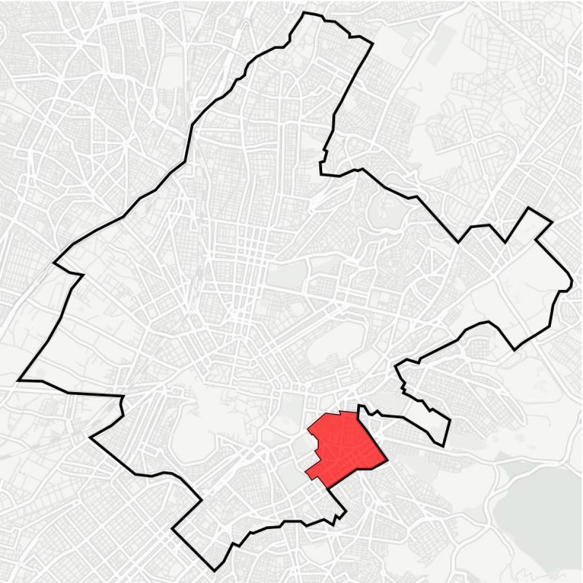 map of pagrati Athens