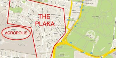 Map of plaka district