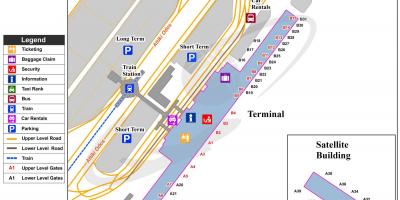 Athens airport gate map